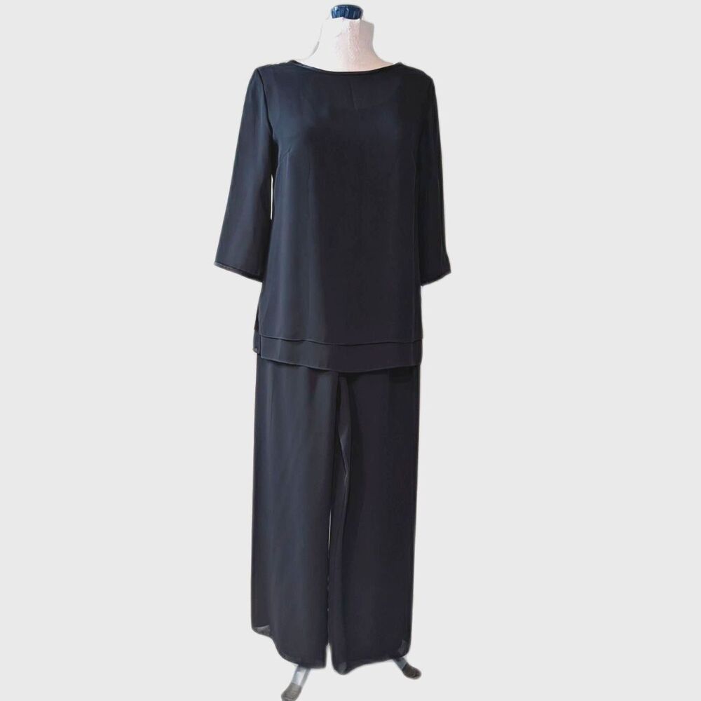 Talbots Two-Piece Layered Pant Suit, size 10P